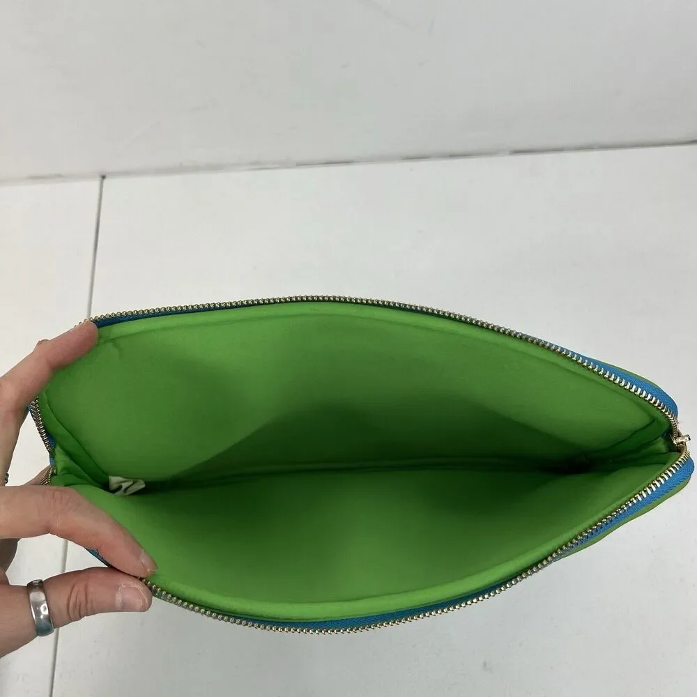 Kate Spade Neoprene Laptop Notebook Sleeve Cover Blue Green Laptops iPads‎
